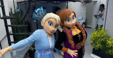 show de frozen para fiestas infantiles y cumpleaños