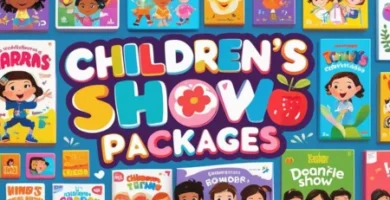 Pauetes de show infantil