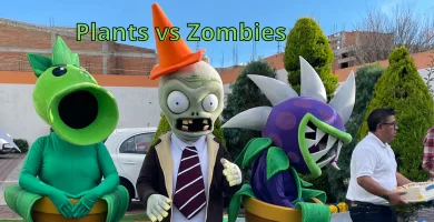 show plants vs zombies para fiestas
