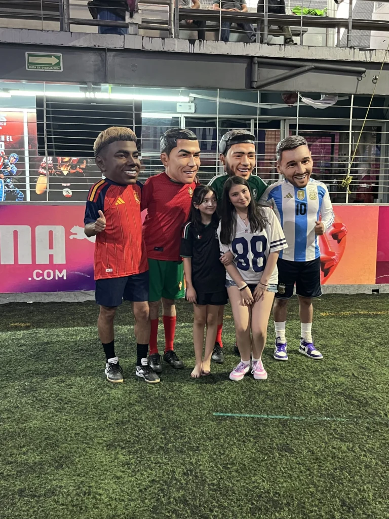 fiesta de fútbol en CDMX